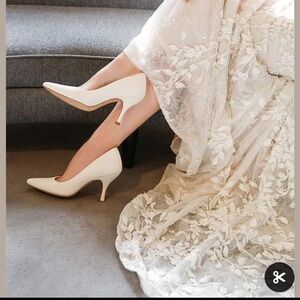 Emmy London Olivia Mid Ivory EU 36 wide